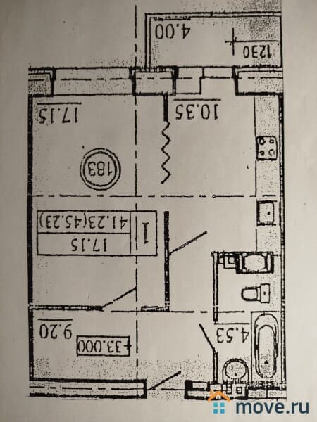 1-комн. квартира, 45 м&sup2;