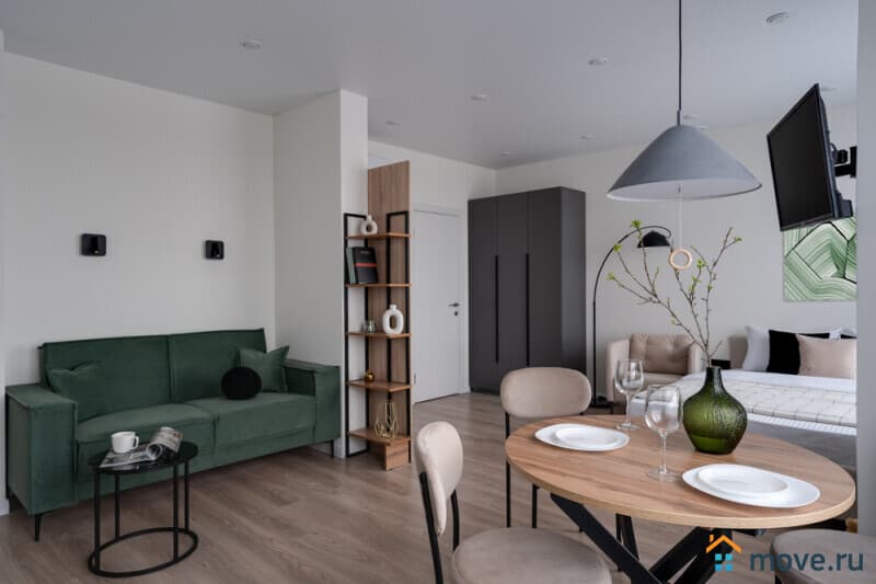 студия, 30 м²