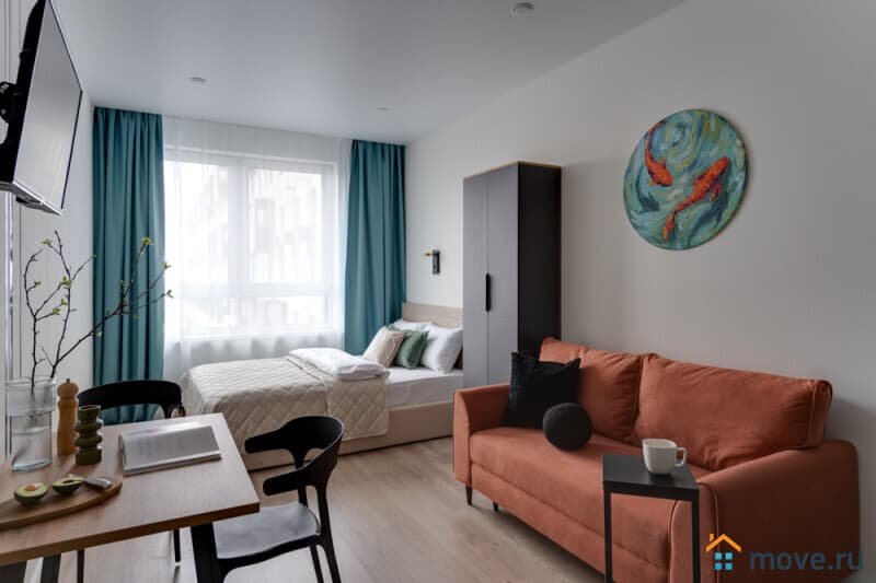 студия, 20 м²