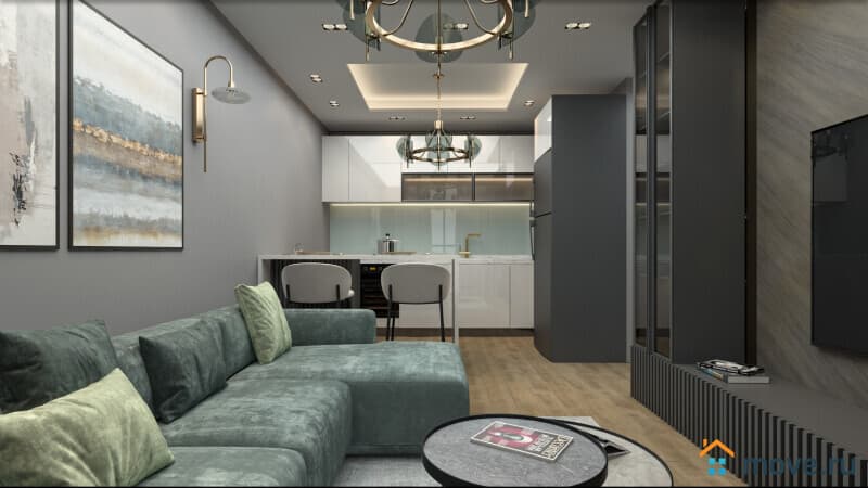 2-комн. квартира, 45 м²