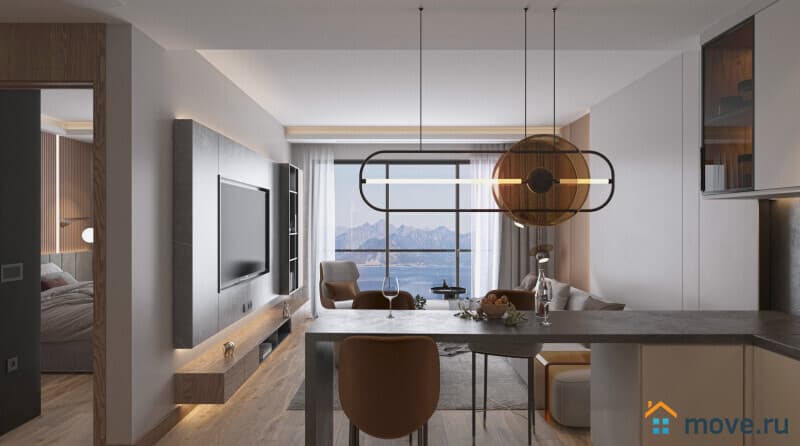 2-комн. квартира, 57 м²