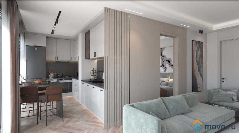 3-комн. квартира, 88 м²