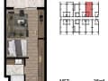 Продаю однокомнатную квартиру, 43 м², этаж 11 из 11. Фото 4