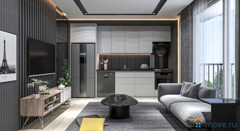 2-комн. квартира, 63 м²