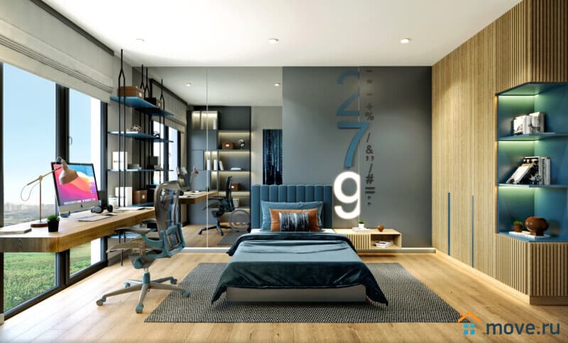 4-комн. квартира, 168 м²