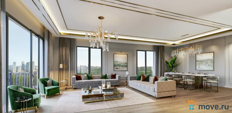 4-комн. квартира, 168 м²