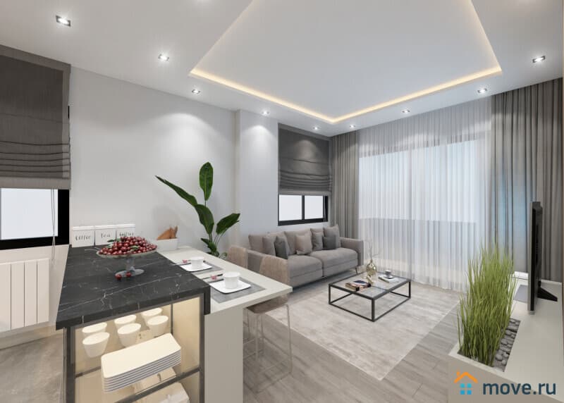 3-комн. квартира, 60 м²