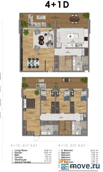 5-комн. квартира, 250 м²