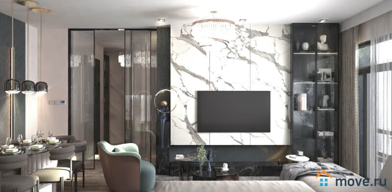2-комн. квартира, 61 м²