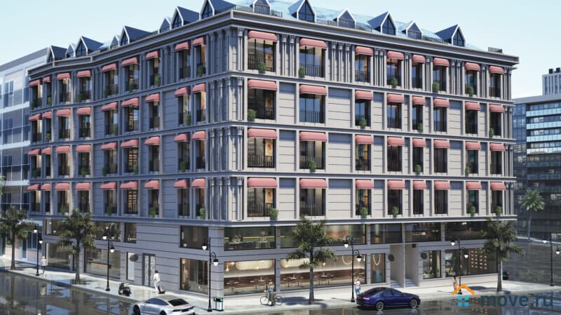 3-комн. квартира, 107 м²