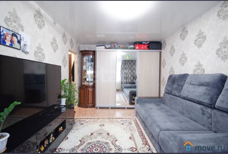 1-комн. квартира, 33.4 м²