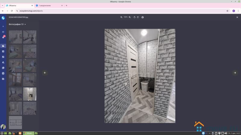 3-комн. квартира, 62 м&sup2;