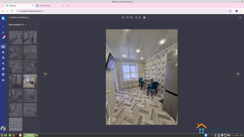 3-комн. квартира, 62 м&sup2;