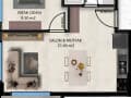 Продажа двухкомнатной квартиры, 46 м², этаж 6 из 9. Фото 1