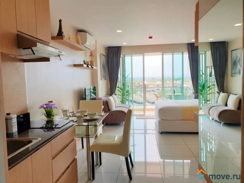 студия, 28 м²