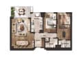 Продать трехкомнатную квартиру, 134 м², этаж 3 из 6. Фото 1