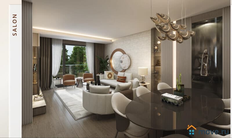 3-комн. квартира, 134 м²