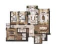 Продается пятикомнатная квартира, 191 м², этаж 3 из 6. Фото 1