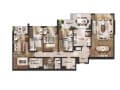 Продам шестикомнатную квартиру, 227 м², этаж 3 из 6. Фото 1