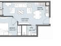 1-комн. квартира, 53 м²