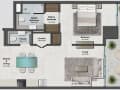 1-комн. квартира, 76 м²