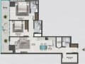 Продажа двухкомнатной квартиры, 119 м², этаж 17 из 30. Фото 1