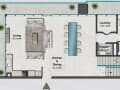 3-комн. пентхаус, 288 м²