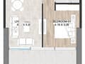 Продажа однокомнатной квартиры, 80 м², этаж 9 из 62. Фото 2