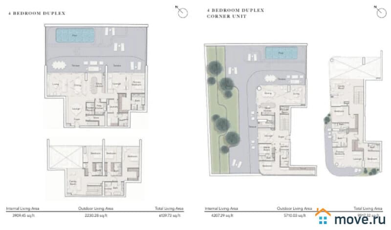 4-комн. квартира, 810 м²