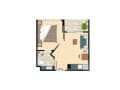 1-комн. квартира, 26 м²