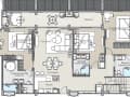 3-комн. пентхаус, 190 м²