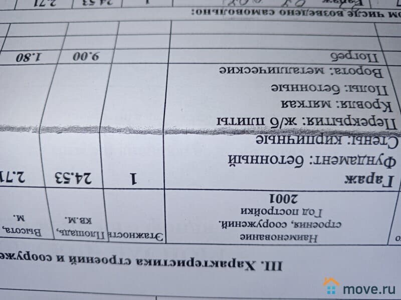гараж, 24 м²