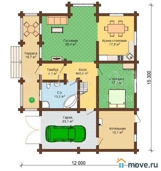 дом, 254 м²