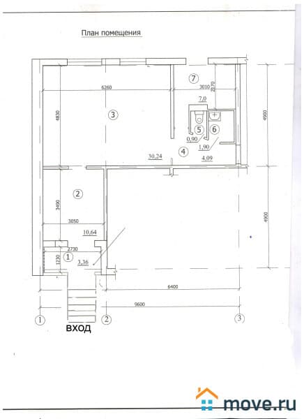 торговое помещение, 58 м²