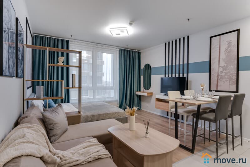 студия, 27 м²