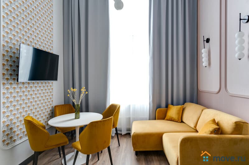 1-комн. апартаменты, 27 м&sup2;