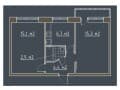 Продается двухкомнатная квартира, 44.4 м², этаж 4 из 5. Фото 1