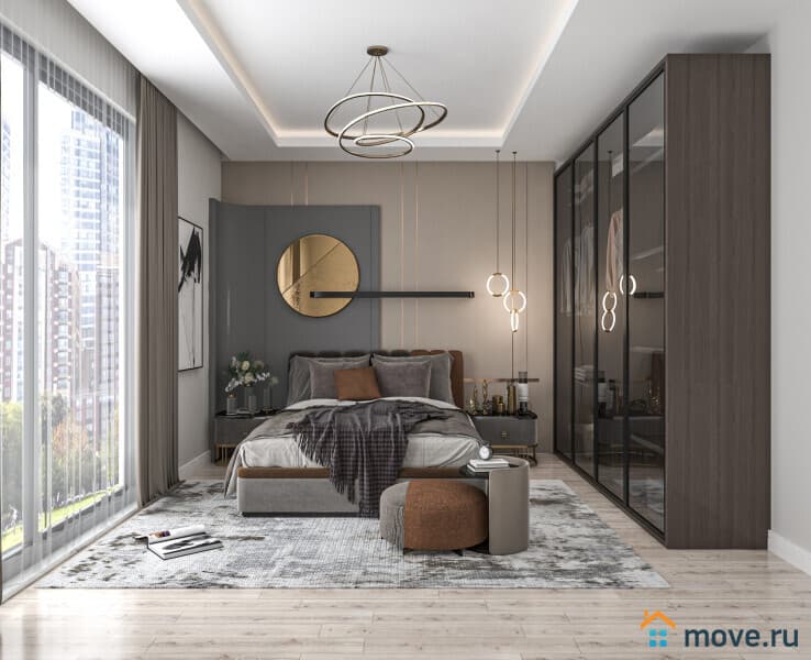 1-комн. апартаменты, 56 м²