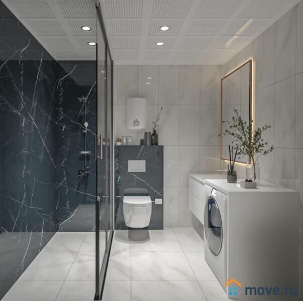 1-комн. апартаменты, 56 м²
