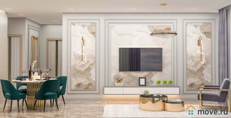1-комн. апартаменты, 55 м²