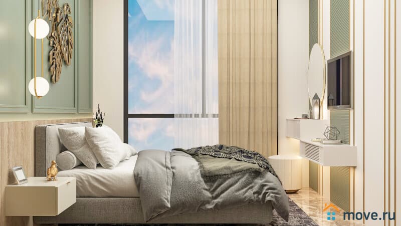 1-комн. апартаменты, 55 м²