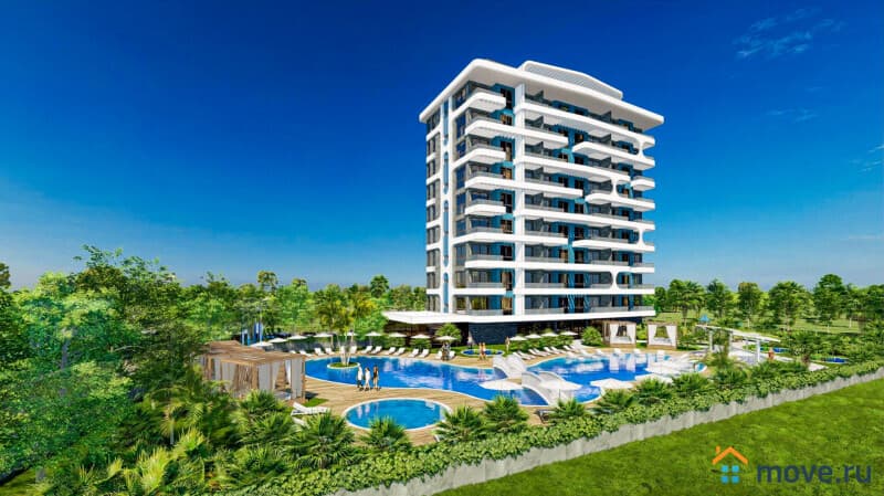 1-комн. апартаменты, 55 м²