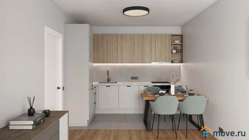 студия, 20.8 м²