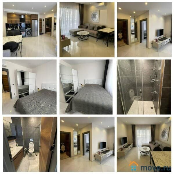 1-комн. апартаменты, 55 м²
