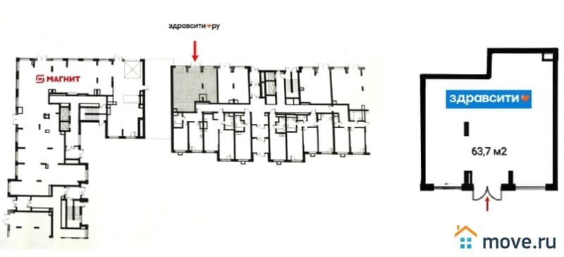 готовый бизнес, 64 м&sup2;