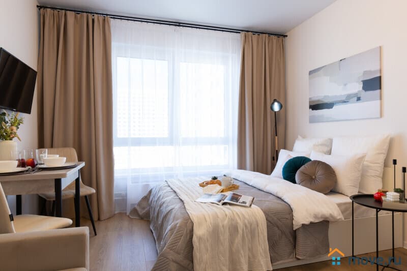 студия, 20 м²