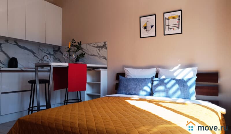 студия, 28 м²