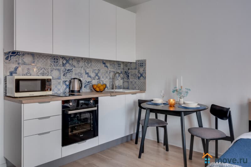 студия, 27 м²