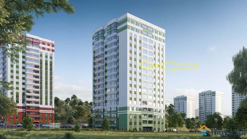 1-комн. квартира, 28.5 м²