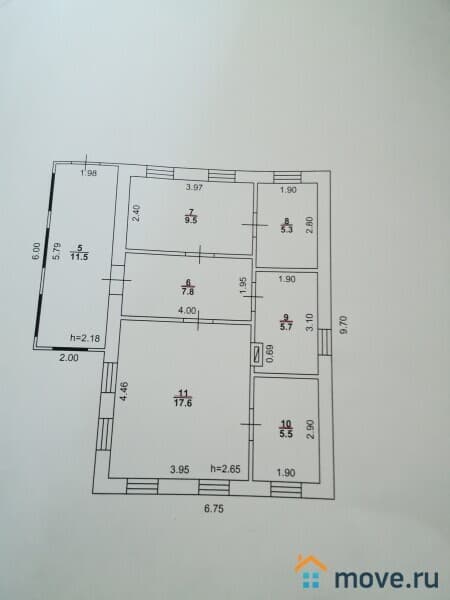 дом, 118 м²